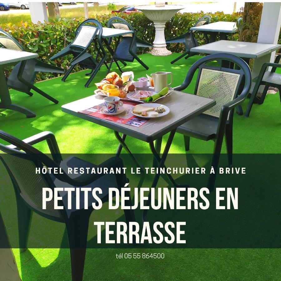 Logis Hotel Noemys Brive - Restaurant Le Teinchurier Екстер'єр фото
